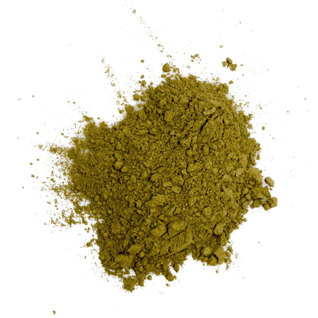 kratom powder green