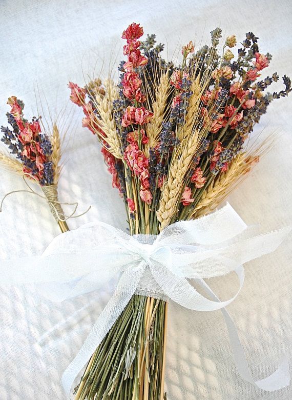 dried flower bouquets